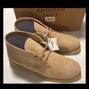Suede Chukka Boots Mens 12 Tan American Eagle